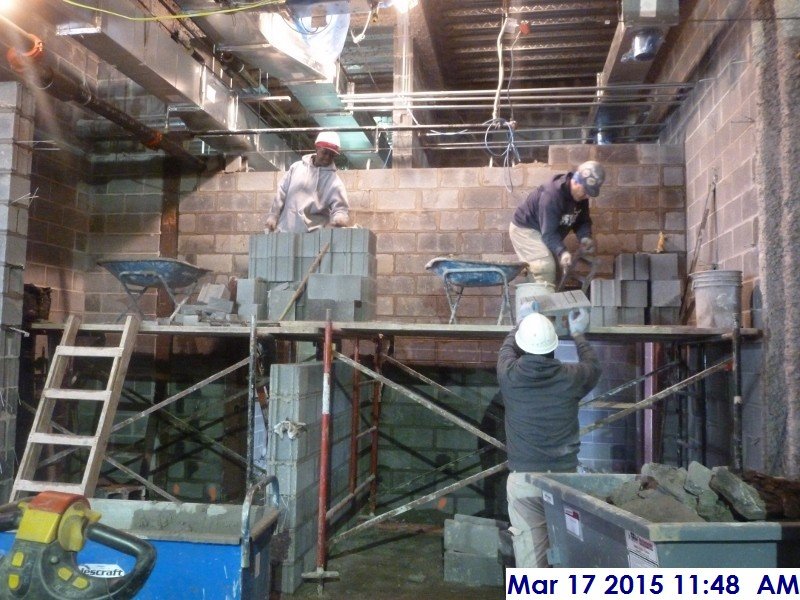 Laying out block at the 1st floor Facing South